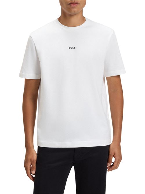 T-shirt in cotone stretch Boss Orange | 50473278100